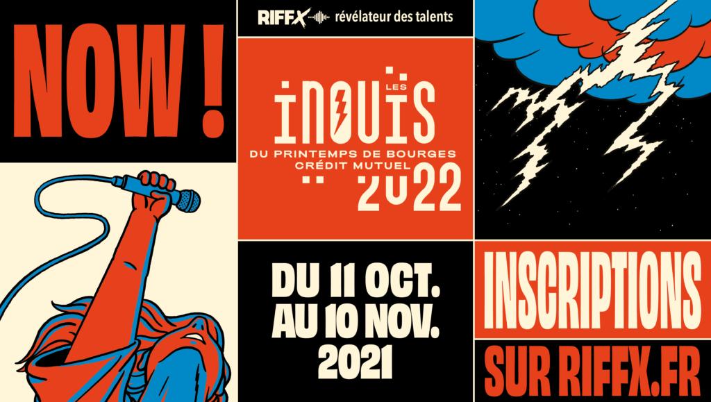 Appel à candidatures : iNOUïS 2022 du Printemps de Bourges Crédit Mutuel