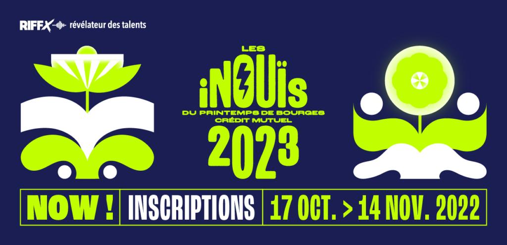 Appel à candidatures iNOUïS du Printemps de Bourges 2023 : jusqu’au 14 novembre (clôturé)