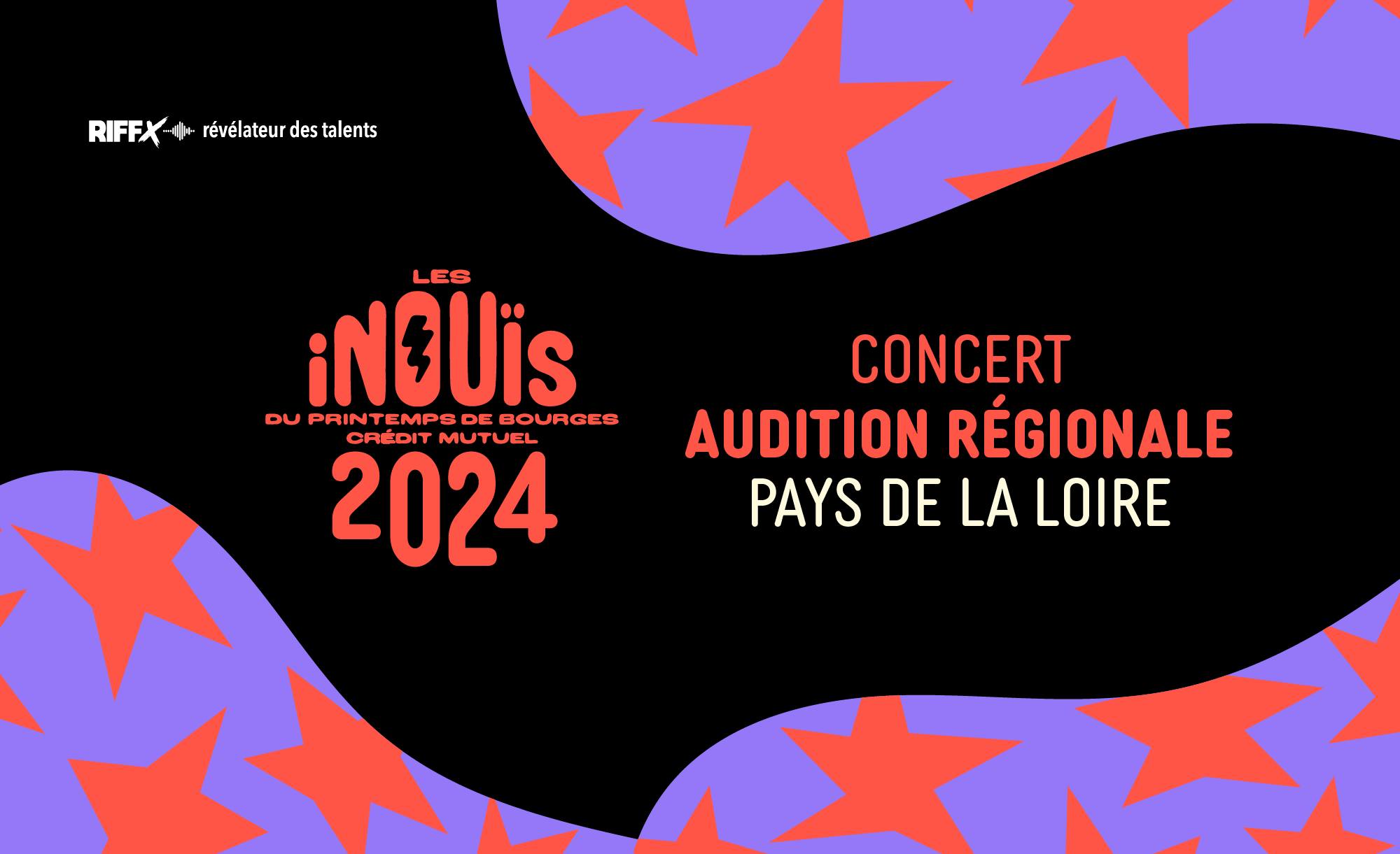 Auditions régionales iNOUïS du Printemps de Bourges Crédit Mutuel : Basic Partner + Hyper Jacuzzi + Île de Garde + Nouveau Monica + Paulvitesse! + Treaks